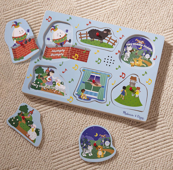 Sound Puzzle - Sing-Along Nursery Rhymes (Blue)