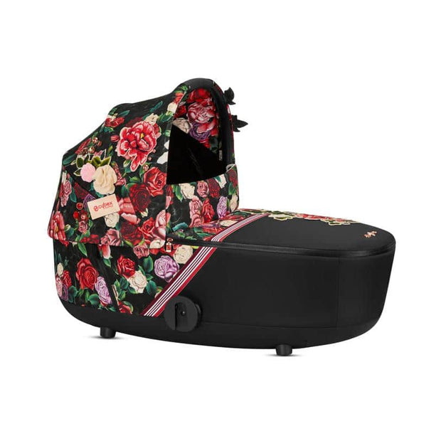 MIOS Spring Blossom Dark Seat Pack with Chrome Frame & Lux Carry Cot