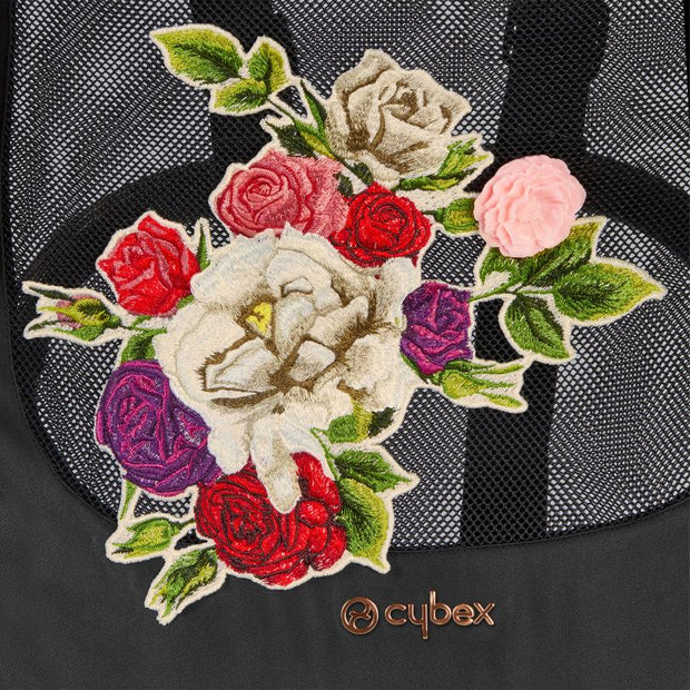 MIOS Spring Blossom Dark Seat Pack with Chrome Frame & Lux Carry Cot
