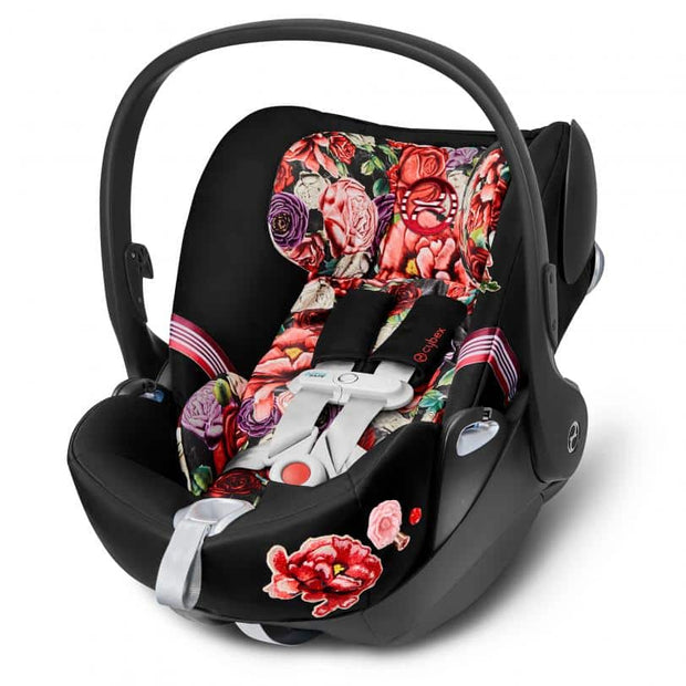 MIOS Spring Blossom Dark Seat Pack + Lux Carry Cot + Cloud Z