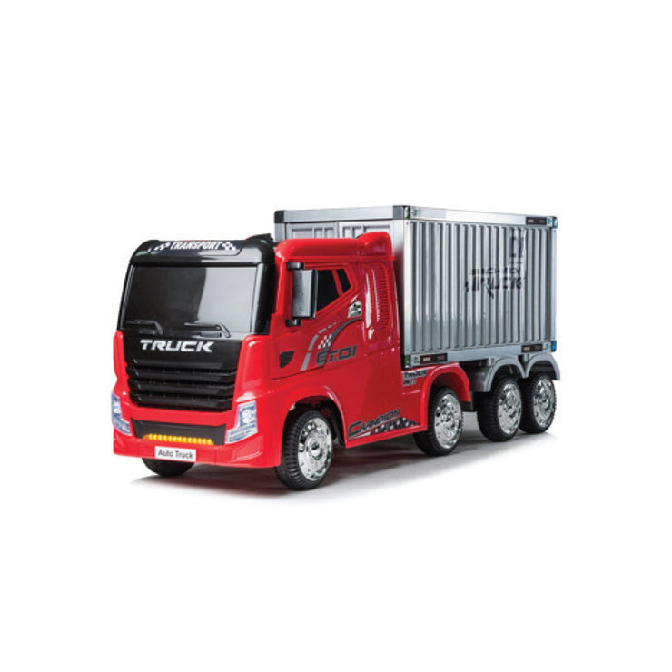 Truck with Container Ride on Car