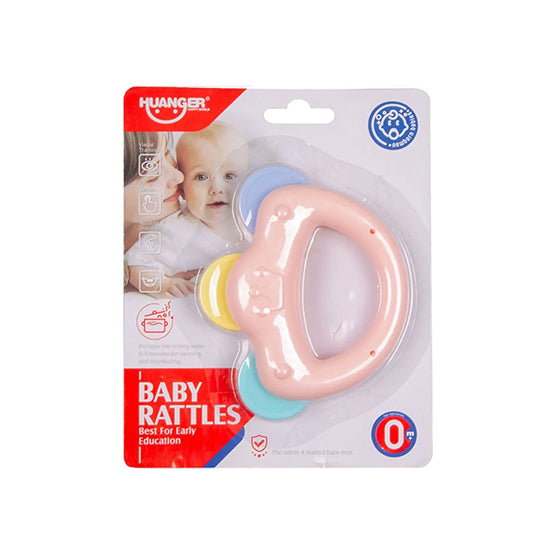 Baby Teether Rattle Pestle Toys