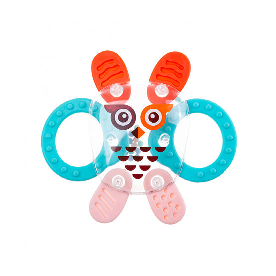Baby Teether Rattle Toys Bright Colours