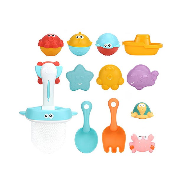 HE0246 - Baby Bath 12PC Water Toys