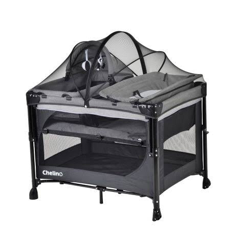 Chelino Tiffany Lux II Co-Sleeper Camp Cot