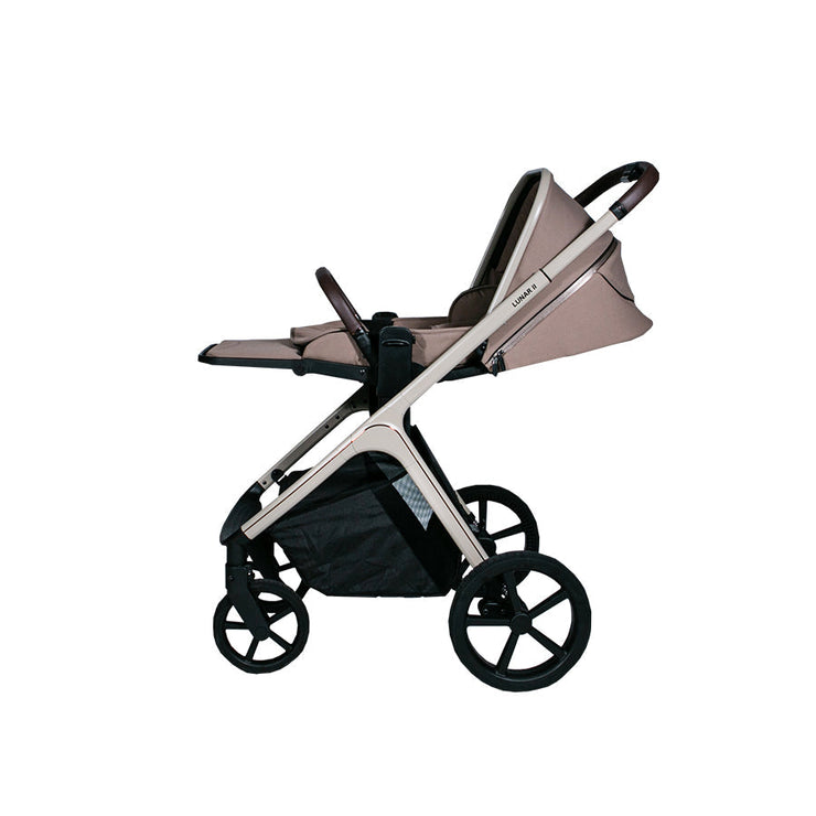 Lunar II Stroller & Carry Cot Travel System - Mocca