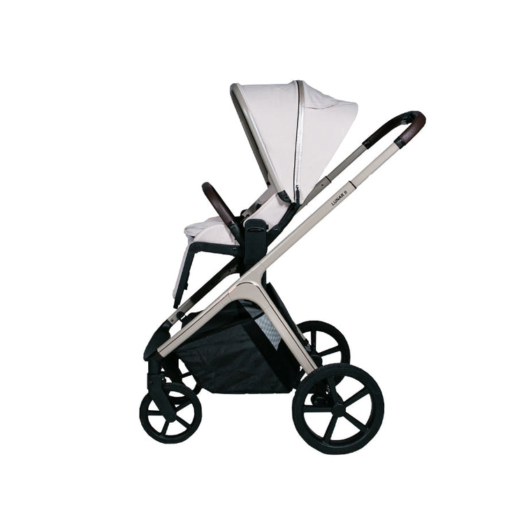Lunar II Stroller & Carry Cot Travel System - Beige