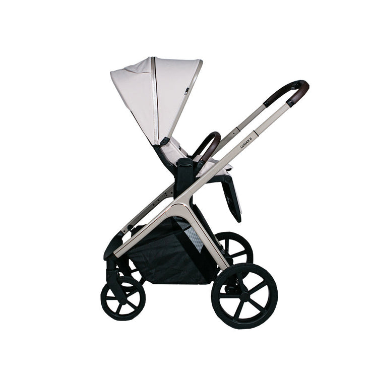 Lunar II Stroller & Carry Cot Travel System - Beige