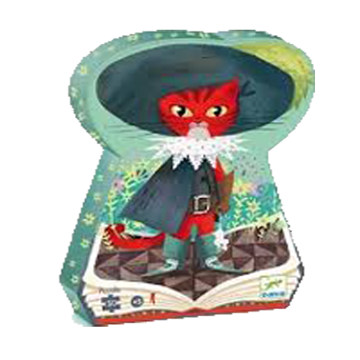 Silhouette Puzzle - Puss In Boots (Age 5 Years+)