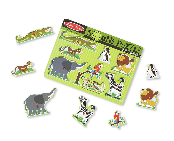 42. Sound Puzzle - Zoo Animals (Age 2 Years+)