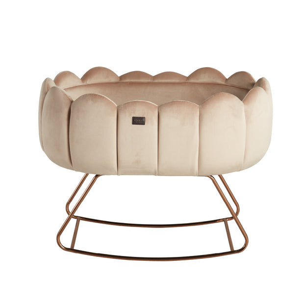 Tulip Cot Rocker - Rose Gold Champagne