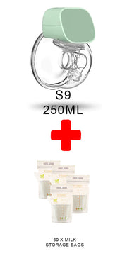 Bundle Deal - Wearable Breast Pump + 30 x Milk Storage Bags