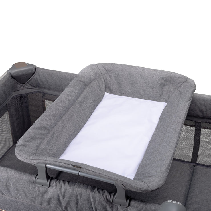 Cuddle Me Lux 2 in 1 Camp Cot with Baby Monitor.
